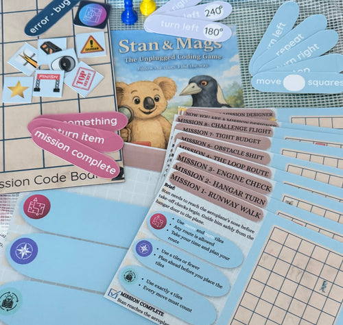 Stan & Mags: Unplugged Coding Game