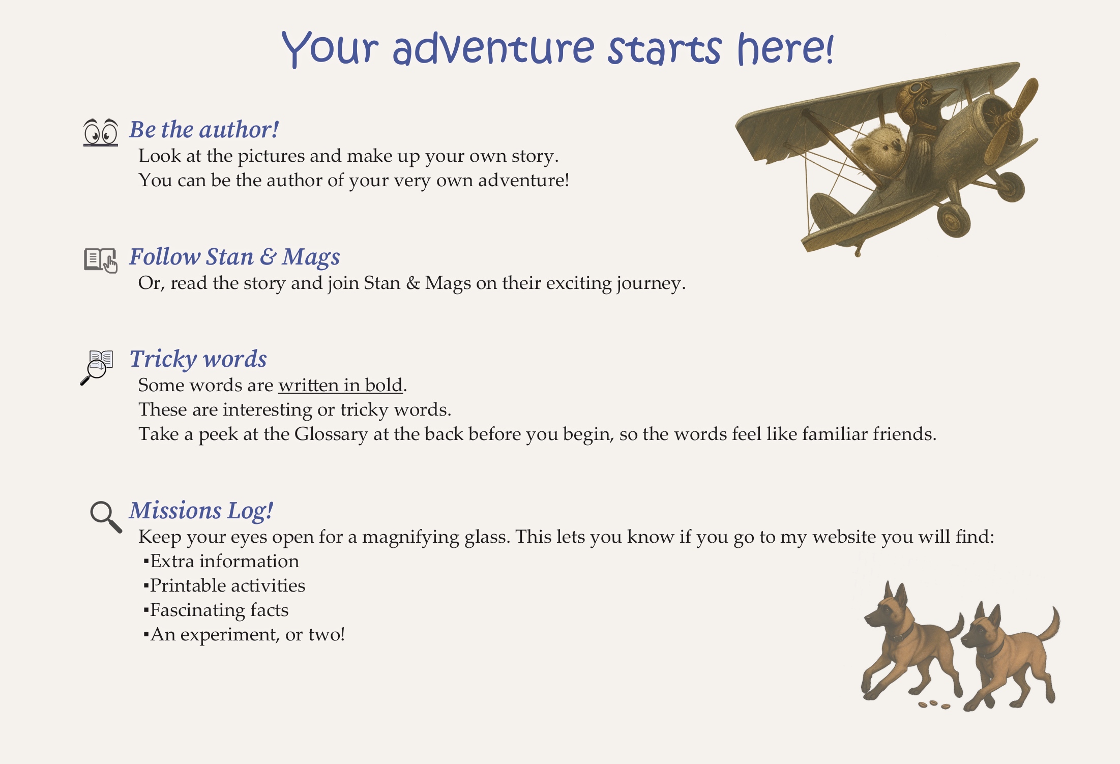 Stan & Mags: A Flight to the Past, A Fighterworld Museum Adventure